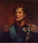Dawe George Portrait of Mikhail A. Miloradovich 1771-1825  - Hermitage